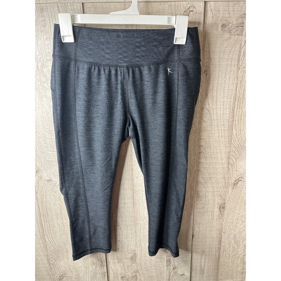 Womens Size Small Activewear Leggings Bundle 3 Pairs In Gray Camo & Olive Green - Picture 6 of 16